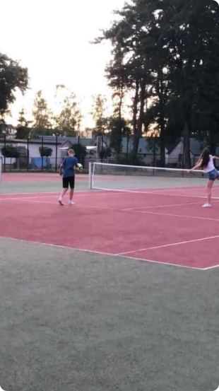 Sunset in the mountains